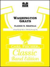 Washington Grays Concert Band sheet music cover